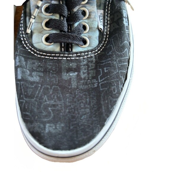 Star Wars X Vans Mens 7.5 Womans 9 Yoda Print Skater Sneakers - Picture 8 of 10